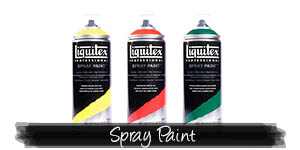 Hier finden Sie Liquitex Acrylspray, Spray Paint